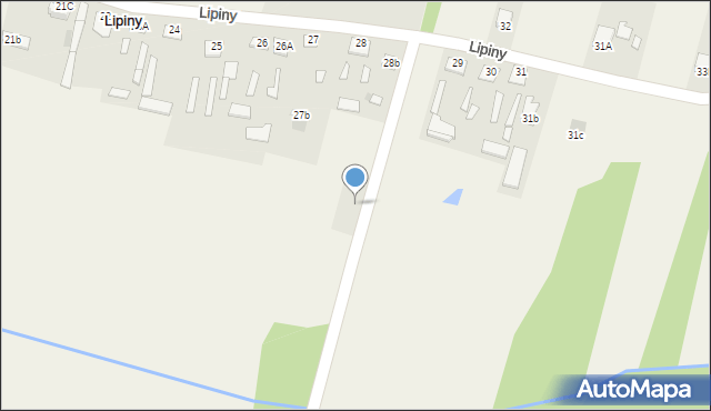 Lipiny, Lipiny, 28e, mapa Lipiny