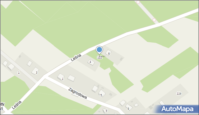 Lipiny, Lipiny, 122, mapa Lipiny