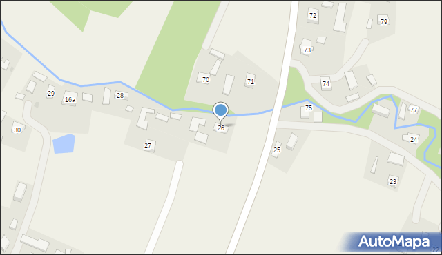 Lipiny, Lipiny, 26, mapa Lipiny