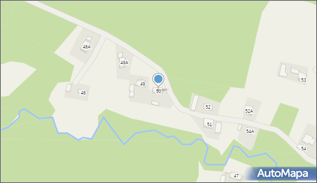 Lipiny, Lipiny, 50, mapa Lipiny