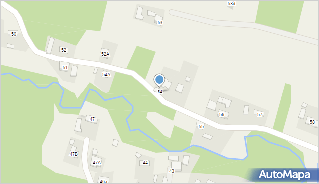 Lipiny, Lipiny, 54, mapa Lipiny