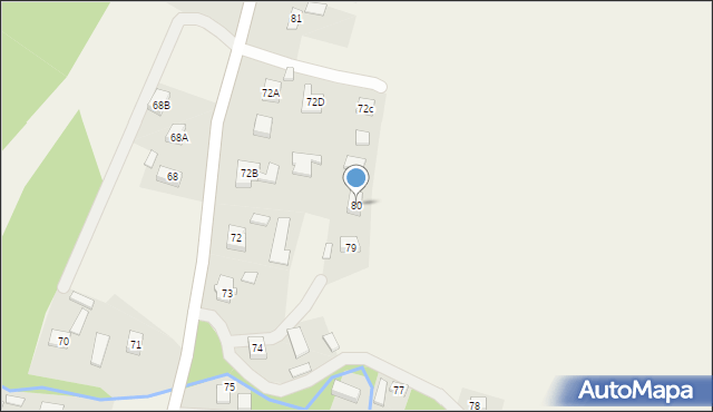 Lipiny, Lipiny, 80, mapa Lipiny