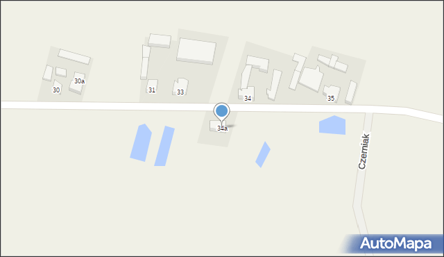 Lipiny, Lipiny, 34a, mapa Lipiny
