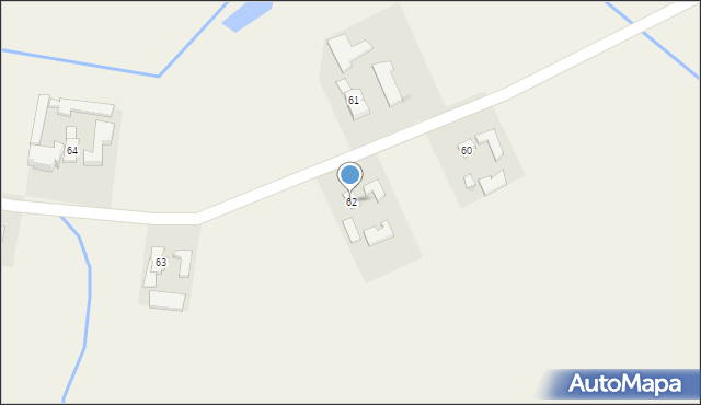 Lipiny, Lipiny, 62, mapa Lipiny