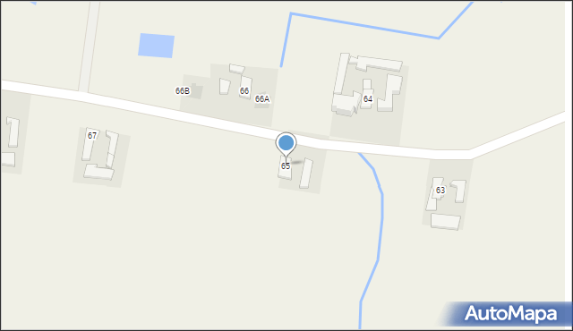 Lipiny, Lipiny, 65, mapa Lipiny