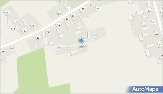 Lipiny, Lipiny, 56, mapa Lipiny