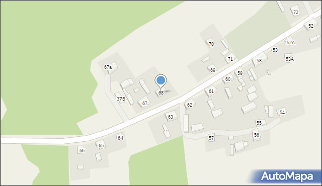 Lipiny, Lipiny, 68, mapa Lipiny