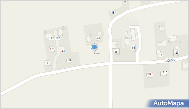 Liplas, Liplas, 134, mapa Liplas