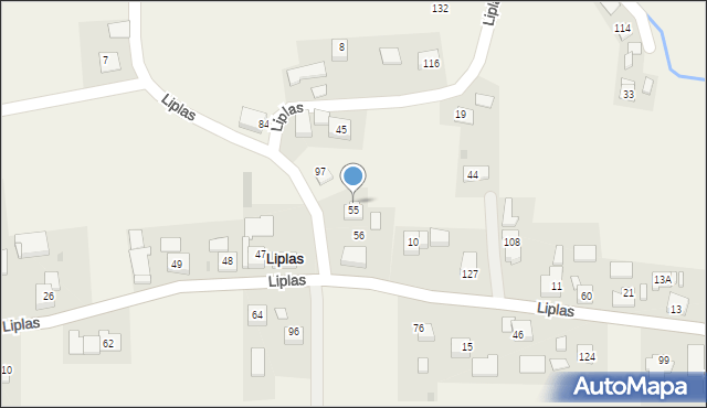 Liplas, Liplas, 55a, mapa Liplas