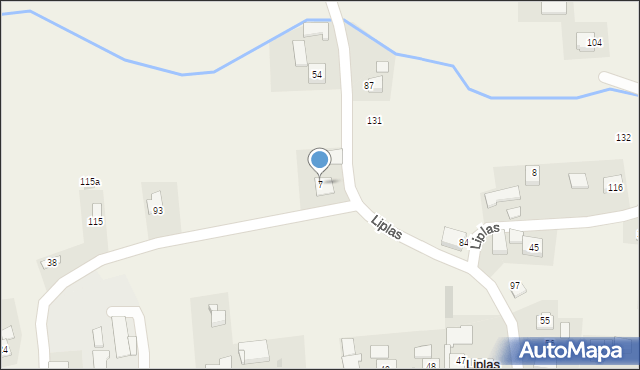 Liplas, Liplas, 7, mapa Liplas