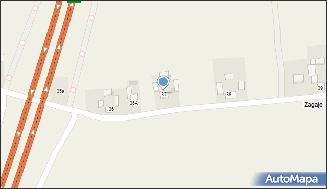 Lipna Wola, Lipna Wola, 37, mapa Lipna Wola