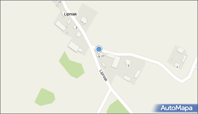 Lipniak, Lipniak, 6, mapa Lipniak