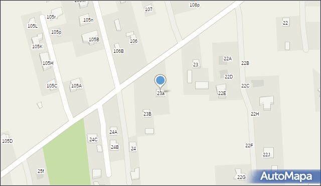 Lipniak, Lipniak, 23a, mapa Lipniak