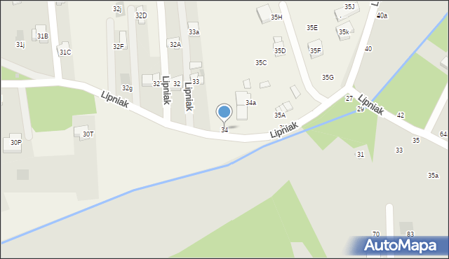 Lipniak, Lipniak, 34, mapa Lipniak