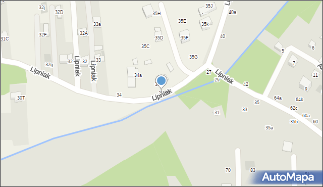 Lipniak, Lipniak, 35, mapa Lipniak