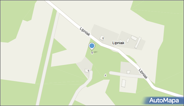 Lipniak, Lipniak, 6, mapa Lipniak