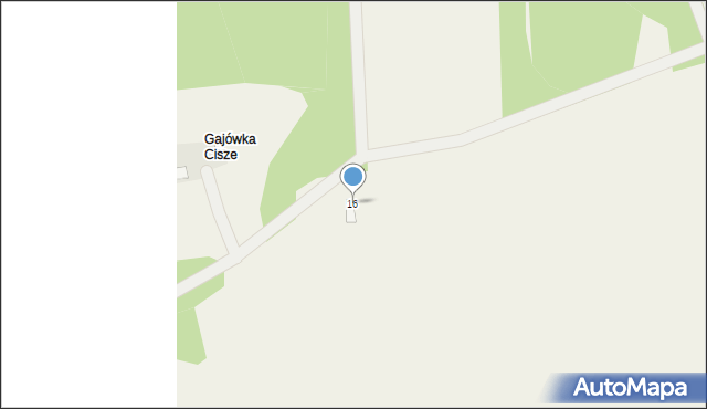 Lipniak-Majorat, Lipniak-Majorat, 16, mapa Lipniak-Majorat