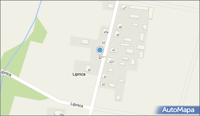 Lipnica, Lipnica, 42, mapa Lipnica