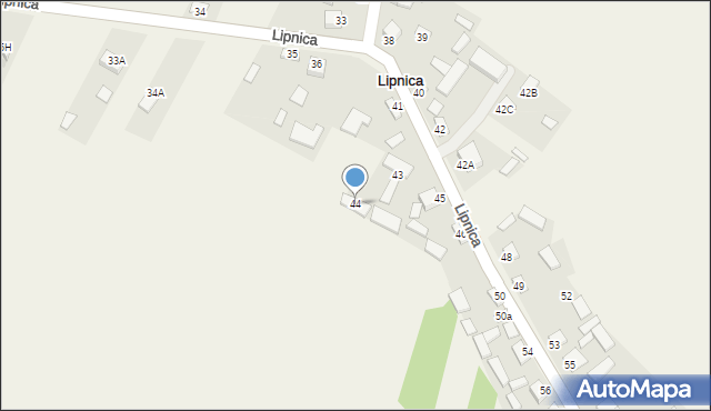 Lipnica, Lipnica, 44, mapa Lipnica