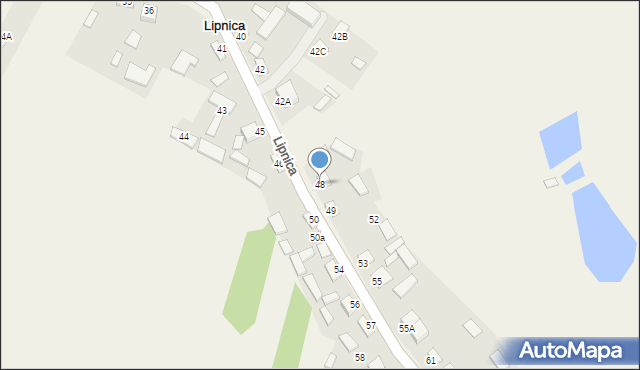 Lipnica, Lipnica, 48, mapa Lipnica