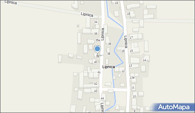 Lipnica, Lipnica, 39, mapa Lipnica