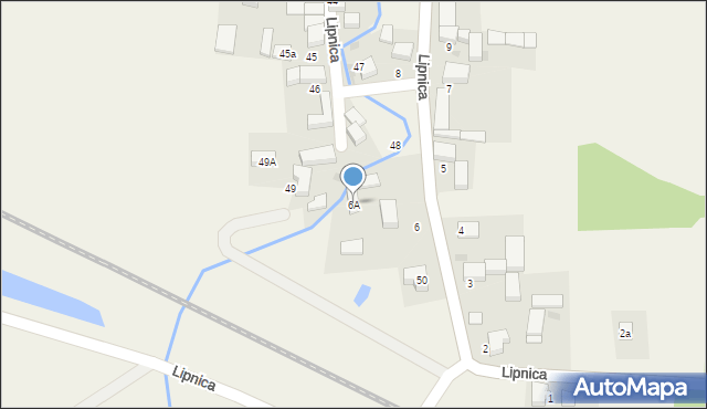 Lipnica, Lipnica, 6A, mapa Lipnica