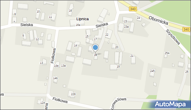 Lipnica, Lipnica, 18, mapa Lipnica