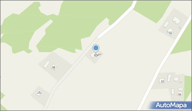Lipnica Dolna, Lipnica Dolna, 92A, mapa Lipnica Dolna
