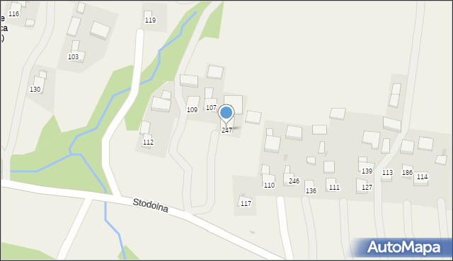 Lipnica Górna, Lipnica Górna, 247, mapa Lipnica Górna