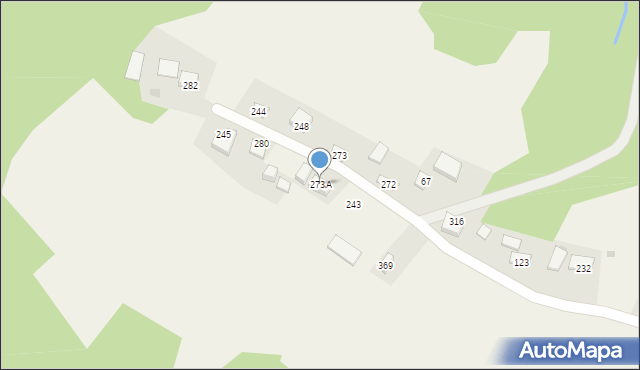 Lipnica Górna, Lipnica Górna, 273A, mapa Lipnica Górna