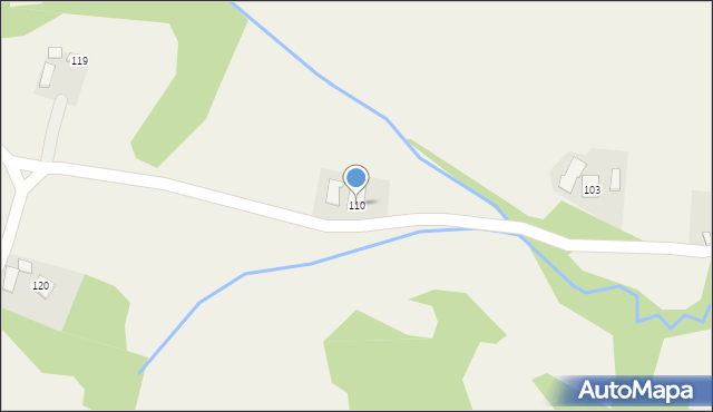 Lipnica Górna, Lipnica Górna, 110, mapa Lipnica Górna