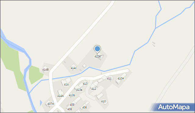 Lipnica Mała, Lipnica Mała, 412a, mapa Lipnica Mała