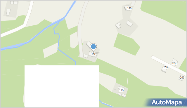 Lipnica Murowana, Lipnica Murowana, 99, mapa Lipnica Murowana