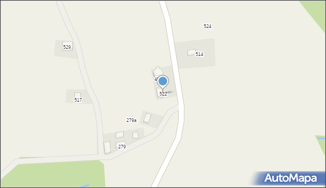 Lipnica Wielka, Lipnica Wielka, 522, mapa Lipnica Wielka
