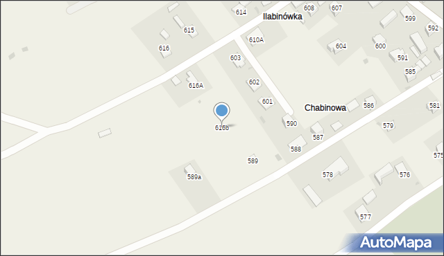 Lipnica Wielka, Lipnica Wielka, 616b, mapa Lipnica Wielka