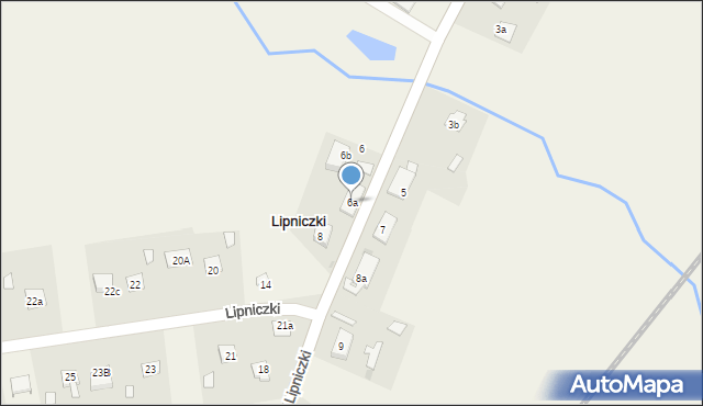 Lipniczki, Lipniczki, 6a, mapa Lipniczki