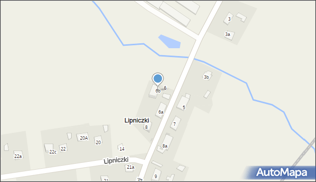 Lipniczki, Lipniczki, 6b, mapa Lipniczki