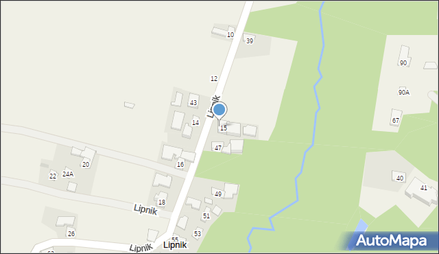 Lipnik, Lipnik, 45, mapa Lipnik