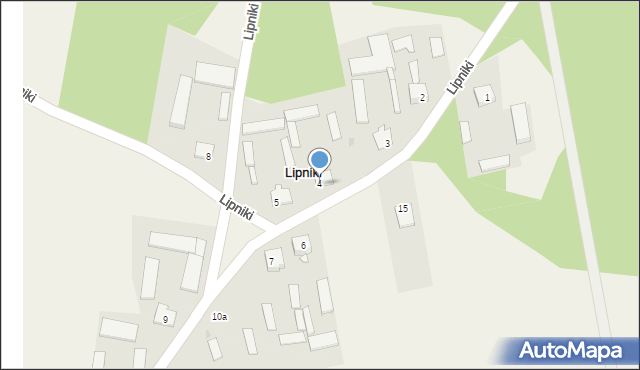 Lipniki, Lipniki, 4, mapa Lipniki