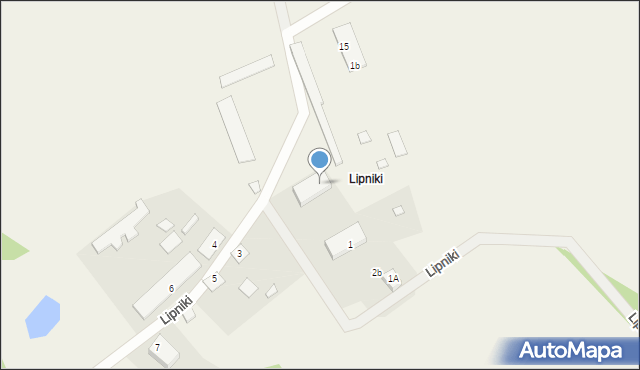 Lipniki, Lipniki, 1A, mapa Lipniki