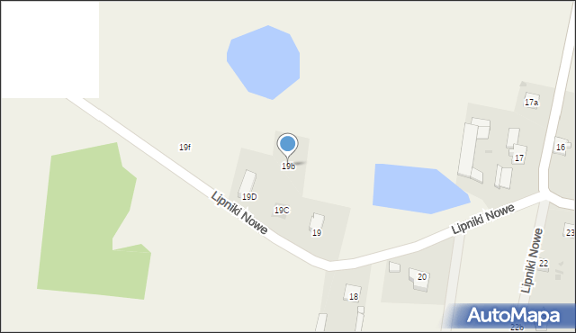 Lipniki Nowe, Lipniki Nowe, 19b, mapa Lipniki Nowe