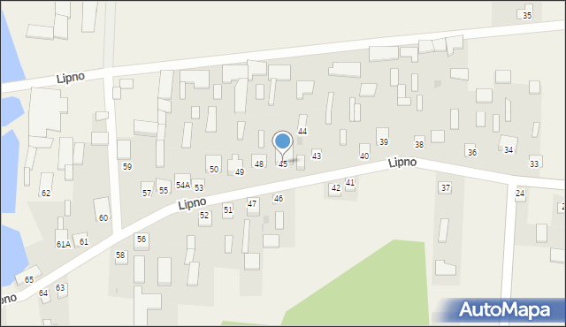 Lipno, Lipno, 45, mapa Lipno