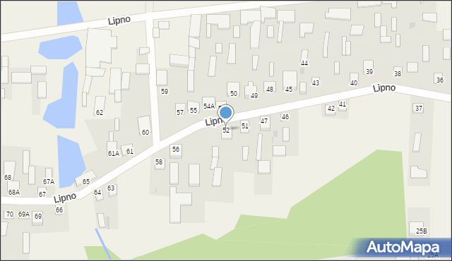 Lipno, Lipno, 52, mapa Lipno