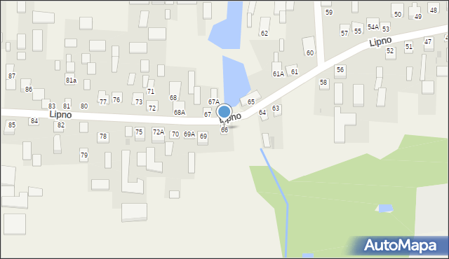 Lipno, Lipno, 66, mapa Lipno