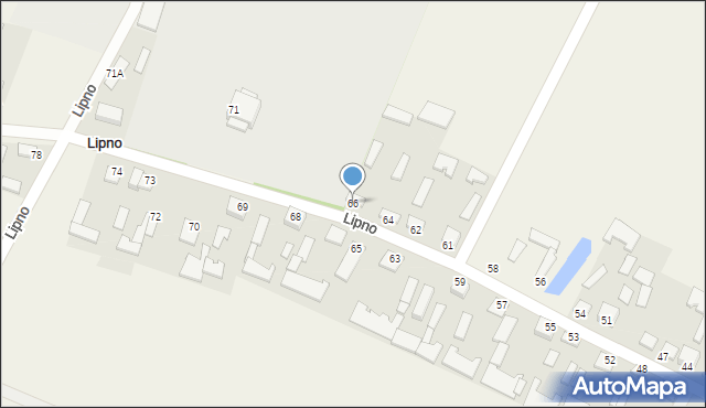 Lipno, Lipno, 66, mapa Lipno