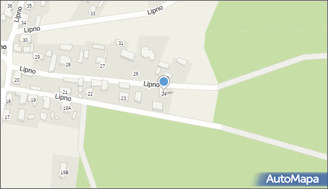 Lipno, Lipno, 24, mapa Lipno