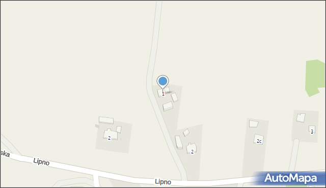 Lipno, Lipno, 1, mapa Lipno