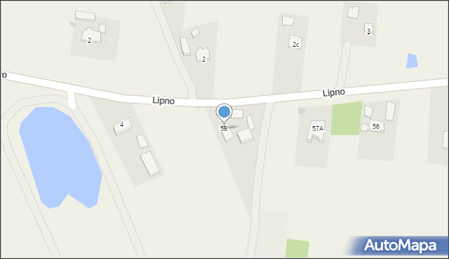 Lipno, Lipno, 58, mapa Lipno