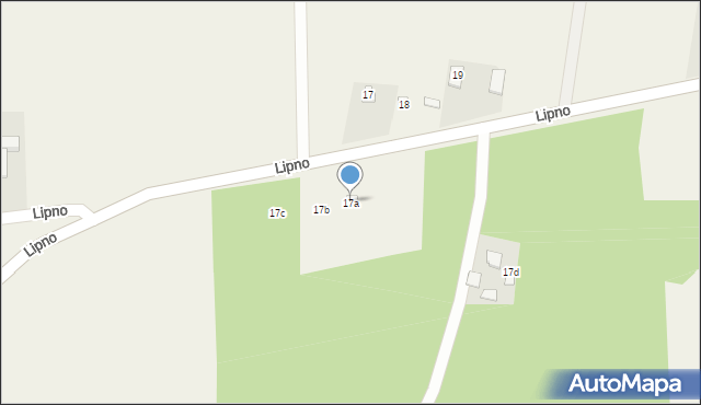 Lipno, Lipno, 17a, mapa Lipno