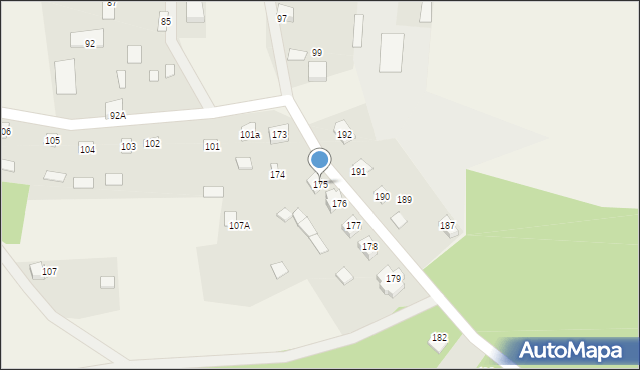 Lipowiec, Lipowiec, 175, mapa Lipowiec